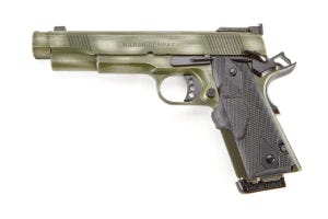 Silver/Green