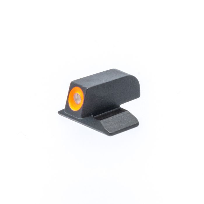 FRONT SIGHT, BERETTA/WILSON 92G CENTURION TACTICAL, GREEN TRITIUM, ORANGE OUTLINE, .160"