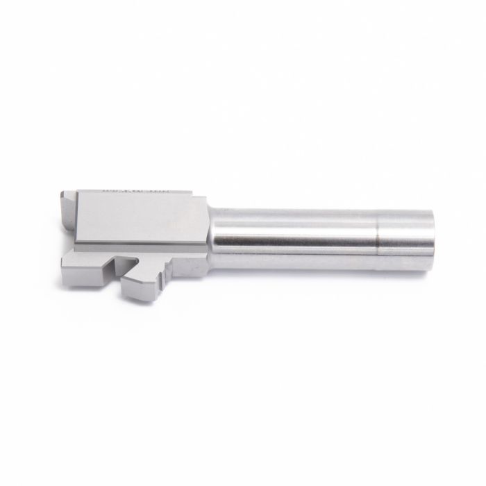 BARREL, MATCH GRADE, 9MM, GLOCK 26, GEN 3,4,&5, FULL-FIT, STAINLESS