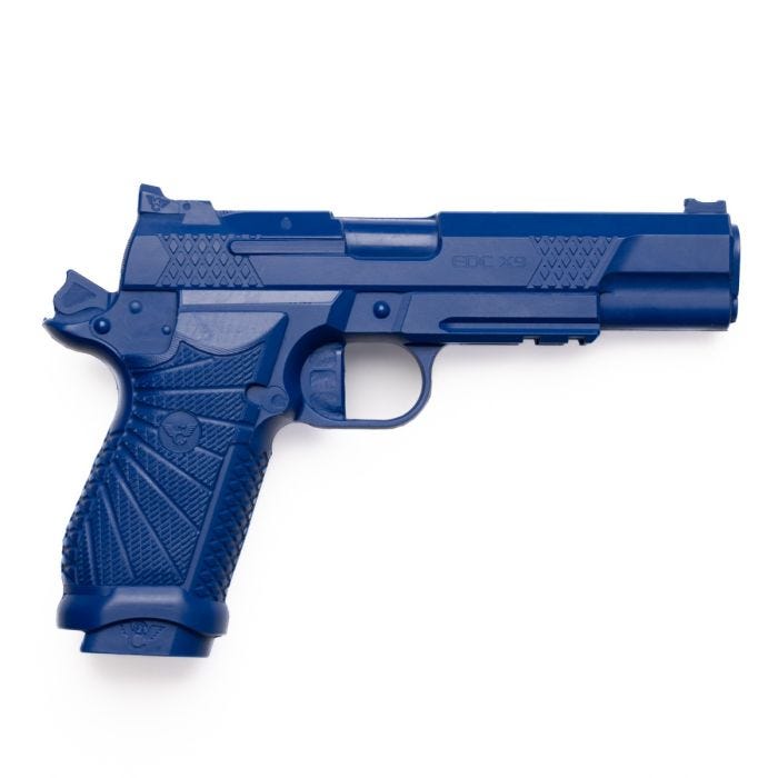 BLUE GUN, EDC X9L, LIGHTRAIL, RINGS/WILSON COMBAT