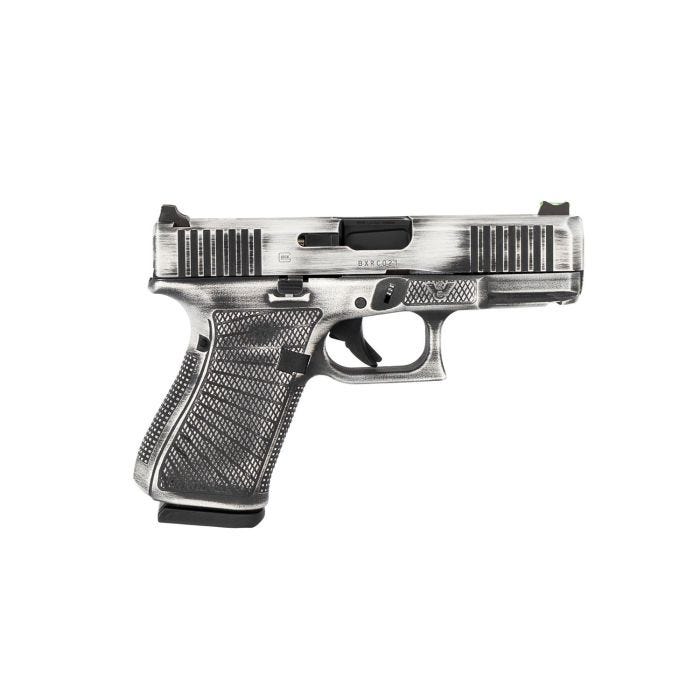 Glock 19, GEN 5, 9mm, White/Black Combat-Tuff 
