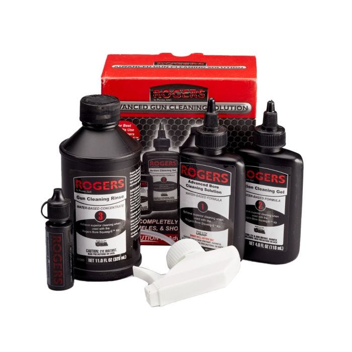 CLEANING KIT, ROGERS ADVANCED GUN CLEANING SOLUTION KIT