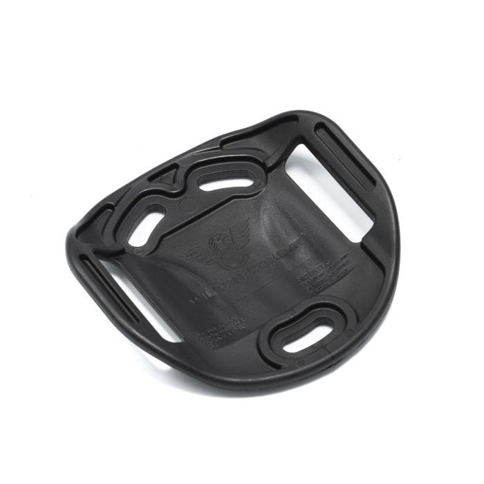 BACK PIECE, PRACTICAL, TIGER SHARK, ADJUSTABLE CANT, BLACK, KYDEX