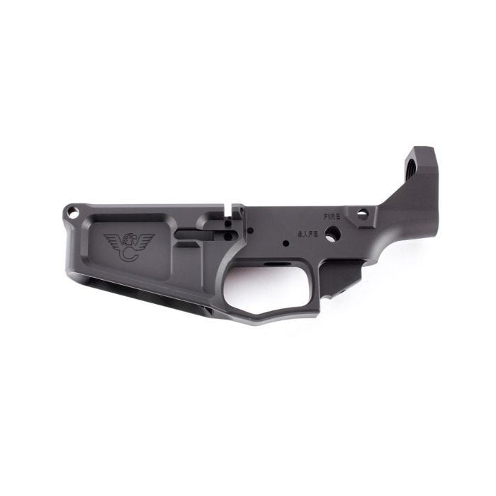 RECEIVER, AR-10, LOWER, BILLET, ANODIZE