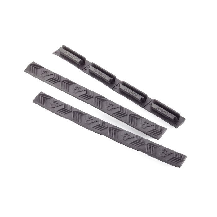 RAIL COVER, M-LOK, WILSON COMBAT, 4 SLOT, PACKAGE OF 3, BLACK
