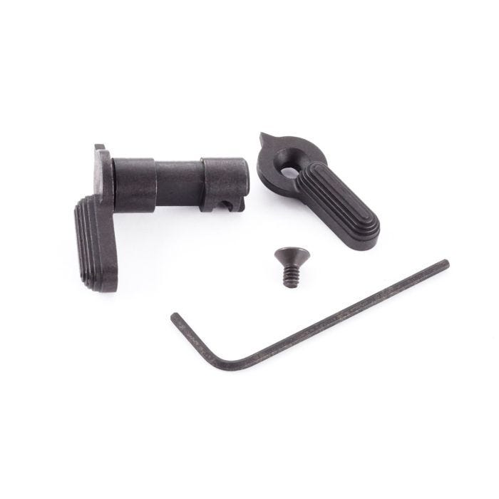 SAFETY SELECTOR, AR PLATFORM, AMBIDEXTROUS, MULTI CAL, BLACK