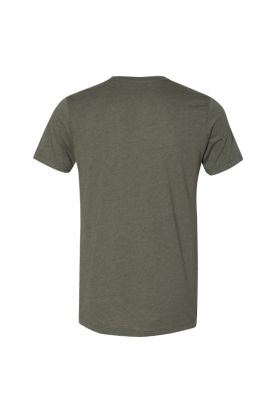 SHIRT, SHORT SLEEVE, DIVISION 77, HEATHER MILITARY GREEN