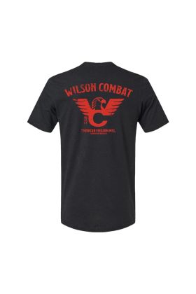 SHIRT, SHORT SLEEVE, GUNFIGHTER TRADING CO, LOGO, BLACK