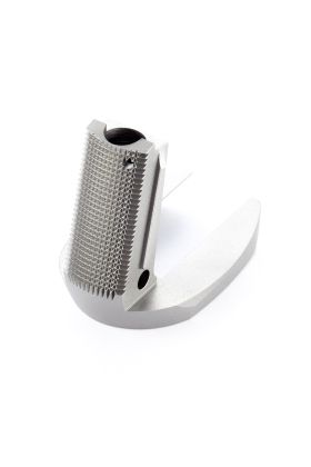 MAGWELL, ONE-PIECE, CHECKERED, BULLET PROOF, SENTINEL, ROUND BUTT, STAINLESS