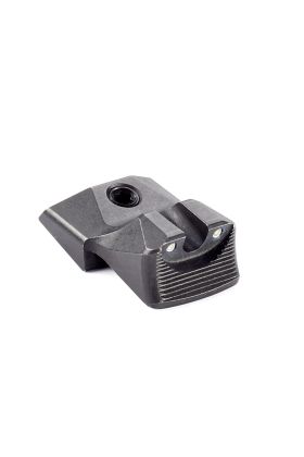 REAR SIGHT, EDC X9S/SFX9, BATTLESIGHT, CONCEALMENT, SERRATED BLADE, TRITIUM