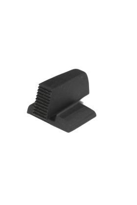 FRONT SIGHT, 1911, SNAG-FREE, SERRATED, BLACK, .210"
