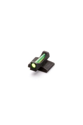 FRONT SIGHT, 1911, SNAG-FREE, GREEN FIBER OPTIC, .160"