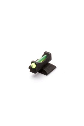 FRONT SIGHT, 1911, SNAG-FREE, GREEN FIBER OPTIC, .180"