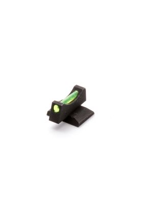 FRONT SIGHT, 1911, SNAG-FREE, GREEN FIBER OPTIC, .190"