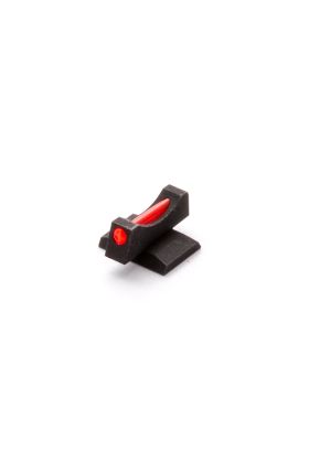 FRONT SIGHT, 1911, SNAG-FREE, RED, FIBER OPTIC, .170"