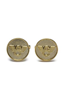 MEDALLION, GOLD PLATED, WILSON COMBAT, SET OF 2