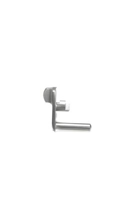 THUMB SAFETY, SINGLE SIDE, RETRO CHECKERED TAB, 1911, BULLET PROOF, STAINLESS