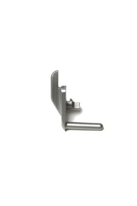 THUMB SAFETY, SINGLE SIDE, TACTICAL LEVER, 1911, STAINLESS