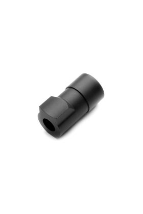 PLUG, GUIDE ROD, REVERSE, SUPPORTED FOR BULL BARREL, OPEN END, COMPACT, BLUE