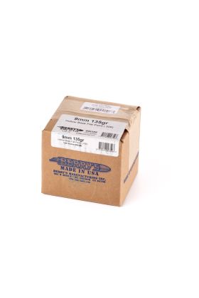 BULLET ONLY, 9MM CALIBER, 135GR, BERRY HBFP, 1,000/BOX