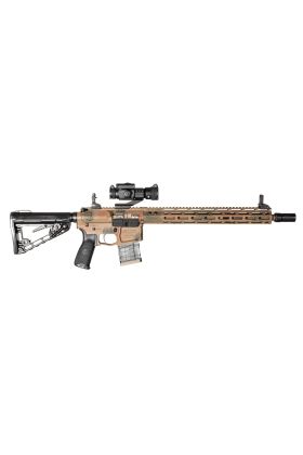 Recon Tactical Rifle, 300 HAM'R, 16" Barrel, 1-13 Twist, Fluted, FDE Sniper Veil Camo, Vortex Strikefire II, CSAT Quick Detach Sight Set