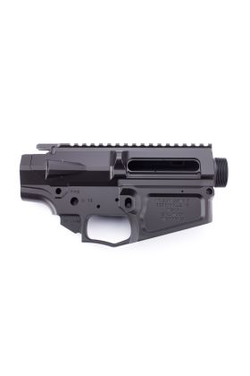 RECEIVER, AR-10, LOWER/UPPER, MATCHED SET, BILLET, FORWARD ASSIST, BLACK