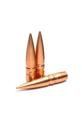 .264 diameter, 121 grain Match Solid Bullets (50 count)