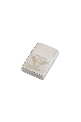 LIGHTER, ZIPPO, WILSON COMBAT LOGO, STAINLESS