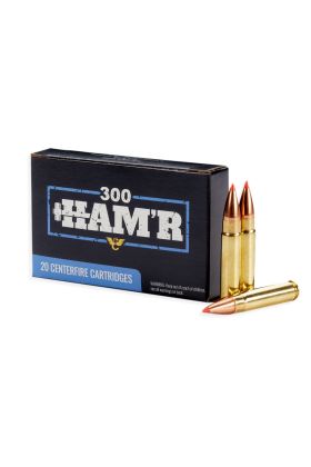 300 HAM'R | 110GR, HORNADY V-MAX, 20/BOX