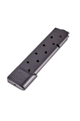 MAGAZINE, 1911, .45 ACP, FULL-SIZE, 10 ROUND, CM PRODUCTS | POWER MAG, STAINLESS WITH BLACK FINISH