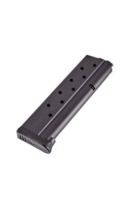 MAGAZINE, 1911, 9MM, FULL-SIZE, 10 ROUND, CM PRODUCTS | RANGE PRO, STAINLESS WITH BLACK FINISH