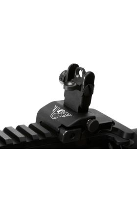 REAR SIGHT, QUICK DEPLOY, AR PLATFORM,  RAIL MOUNT