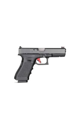 Glock 17, GEN 3, 9mm, Action Tune, Red Front Sight