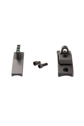 SIGHT SET, TRAK-LOCK II GHOST RING, GREEN FIBER OPTIC FRONT, 870/1100/1187, 12 GAUGE, .735", 14" BARREL