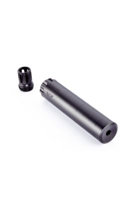 QUELL SUPPRESSOR 6.9", STAINLESS | .30/7.62mm CALIBER