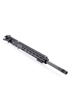 UPPER, COMPLETE, FORGED, .223 WYLDE, SUPER SNIPER, RIFLE LENGTH, 20", FLUTED, Q-COMP, 1-8 TWIST, BLACK