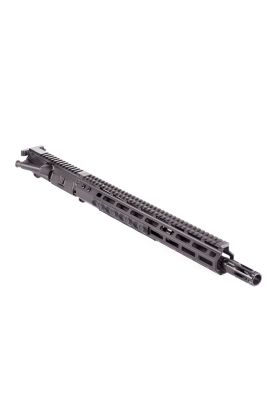 UPPER, COMPLETE, FORGED, 300 HAM'R, RANGER, MID LENGTH, 16", ROUND, Q-COMP, 1-15 TWIST, BLACK