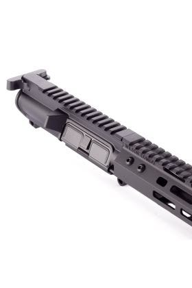 UPPER, COMPLETE, FORGED WITHOUT FORWARD ASSIST, 300 BLK, PROTECTOR, PISTOL LENGTH, 16", ROUND, Q-COMP, 1-7 TWIST, BLACK