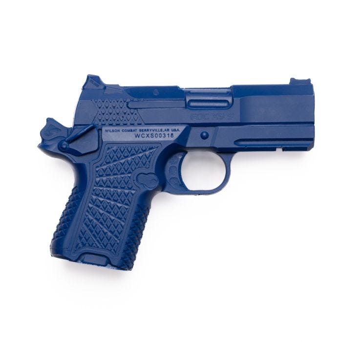 BLUE GUN, EDC X9S/SFX9, 10RD-3.25", LIGHTRAIL, RINGS/WILSON COMBAT