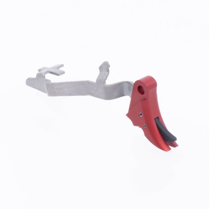 TRIGGER ASSEMBLY, PERFORMANCE, GLOCK, GEN 5, CURVED TRIGGER, RED/BLACK SAFETY