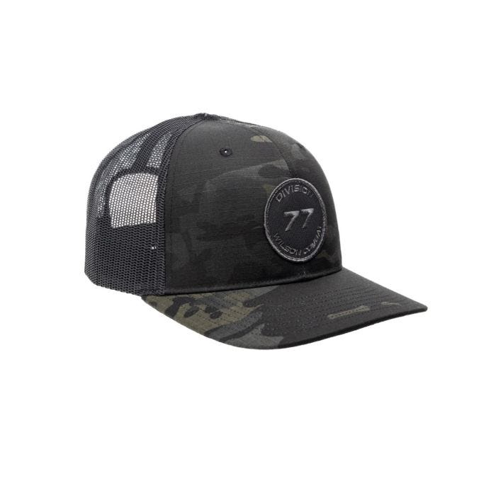CAP, DIVISION 77, BLACK MULTICAM