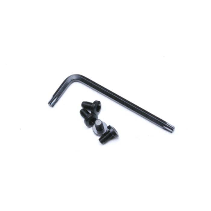 SCREW, 1911, GRIPS, TORX HEAD, BLUE, PACKAGE OF 4