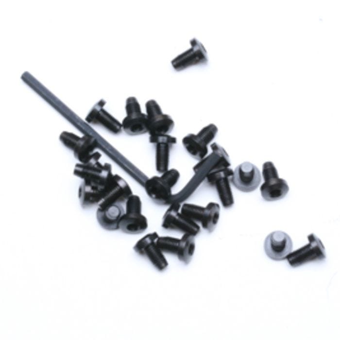 SCREW, 1911, GRIPS, HEX HEAD, BLUE, PACKAGE OF 24