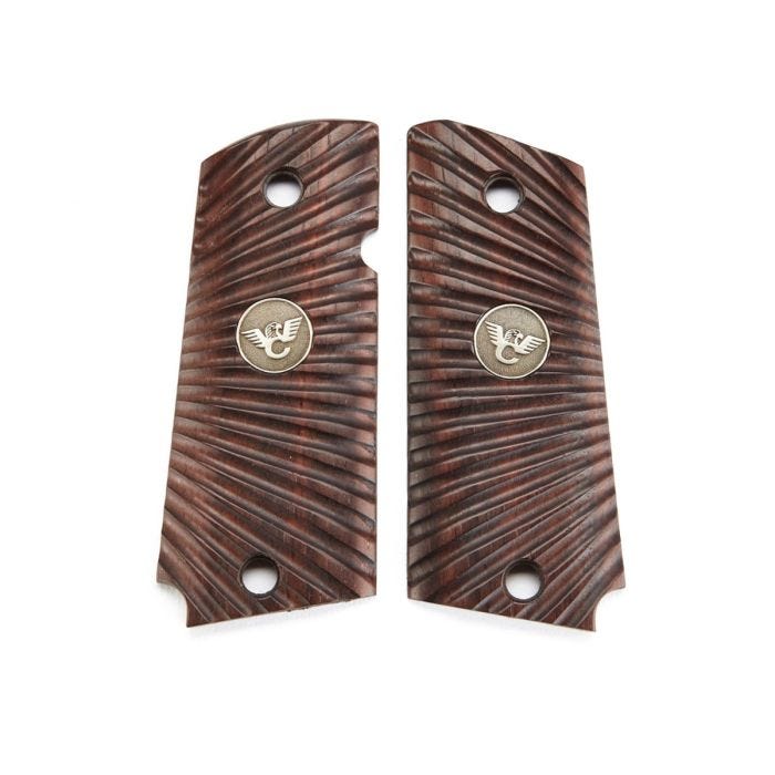 GRIPS, 1911, SENTINEL, STARBURST, COCOBOLO, FLAT BOTTOM