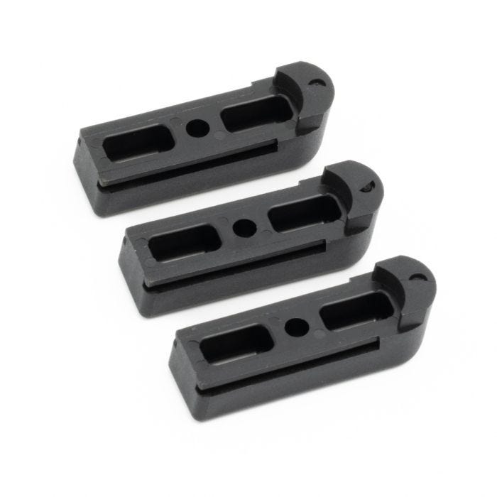 BASE PAD, STANDARD (.350"), BLACK, PACKAGE OF 3