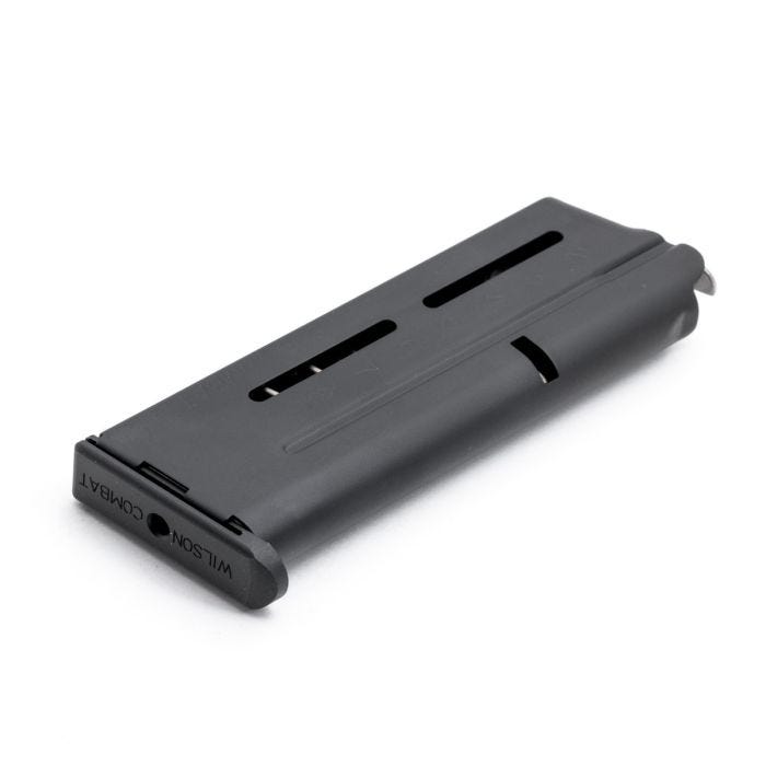 MAGAZINE, 1911, ELITE TACTICAL, 9MM, COMPACT, 8 ROUND, FLUSH-FIT STEEL BASE PAD, BLACK FLUOROPOLYMER FINISH