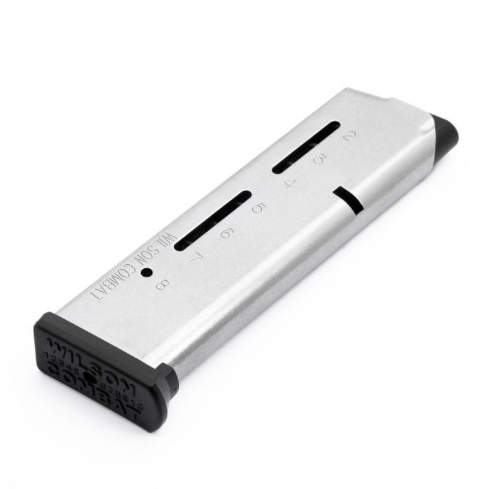 MAGAZINE, 1911, ELITE TACTICAL, .45 ACP, FULL-SIZE, 8 ROUND, ETM BASE PAD