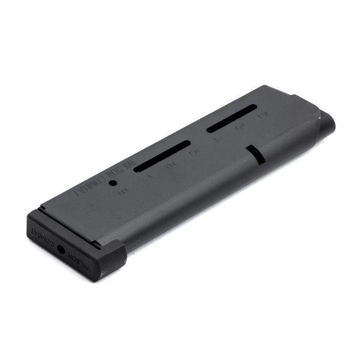 MAGAZINE, 1911, ELITE TACTICAL, .45 ACP, HD/+P, FULL-SIZE, 8 ROUND, ALUMINUM BASE PAD, BLACK FLUOROPOLYMER FINISH