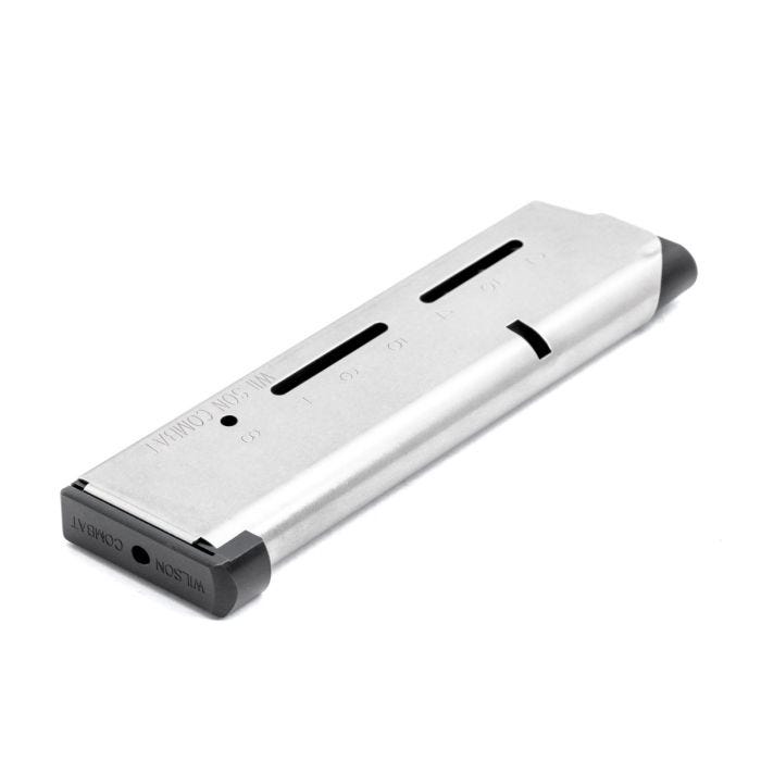 MAGAZINE, 1911, ELITE TACTICAL, .45 ACP, FULL-SIZE, 8 ROUND, LO-PROFILE STEEL BASE PAD