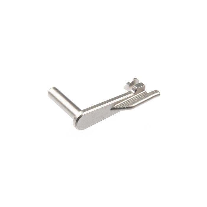 SLIDE STOP, 1911, .45 ACP, SEMI-EXTENDED, BULLET PROOF, STAINLESS